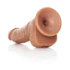 6 Inch RealRock Classic Realistic Dildo Tan