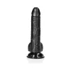 7 Inch RealRock Classic Realistic Dildo Black