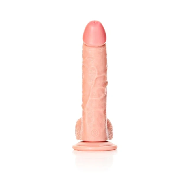 8 Inch RealRock Classic Realistic Dildo Beige