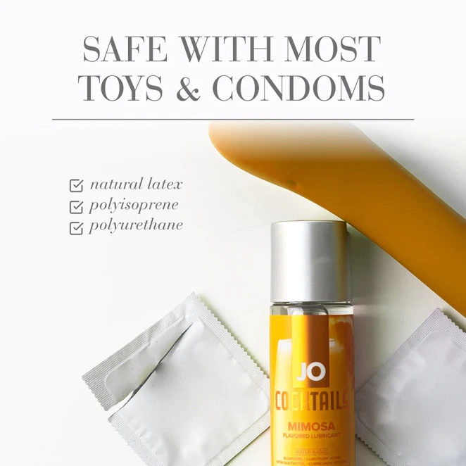 System JO Mimosa Flavored Lubricant 2 oz.