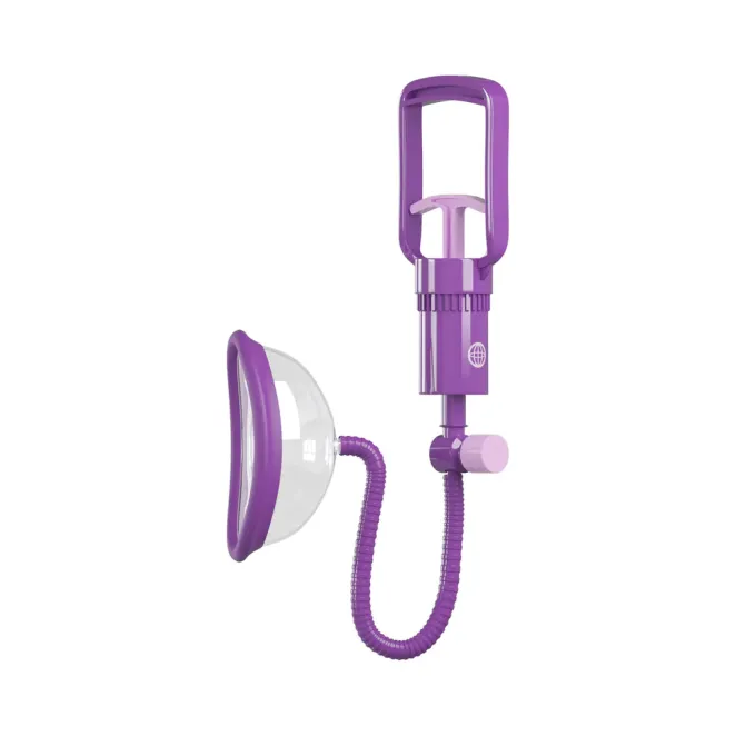 Manual Pussy Pump Silicone Purple