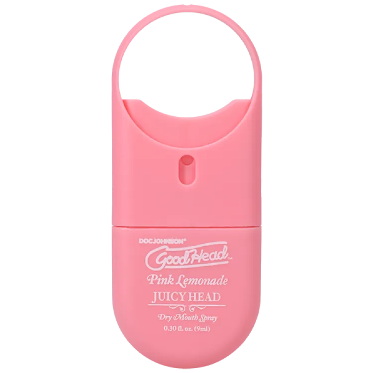 GoodHead Juicy Head Dry Mouth Spray To-Go Pink Lemonade 0.30 oz. GoodHead Juicy Head Dry Mouth Spray To-Go Pink Lemonade 0.30 oz.