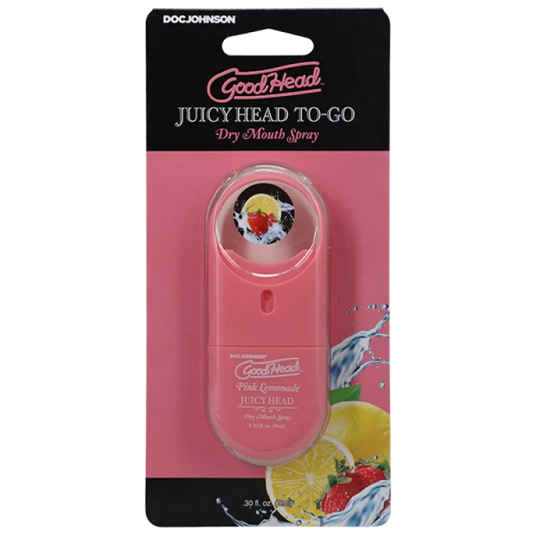 GoodHead Juicy Head Dry Mouth Spray To-Go Pink Lemonade 0.30 oz. GoodHead Juicy Head Dry Mouth Spray To-Go Pink Lemonade 0.30 oz.