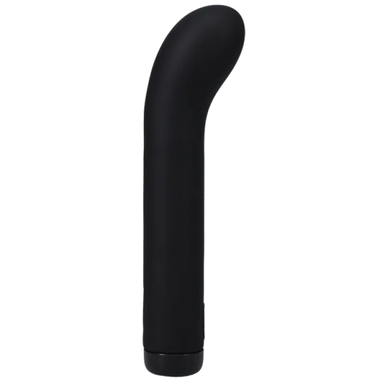 6.5 in. G-Spot Silicone Vibrator Black 6.5 in. G-Spot Silicone Vibrator Black