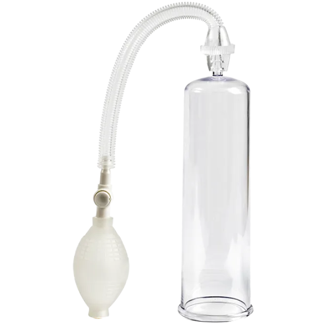 Compact Penis Pump with Quick-Disconnect Valve