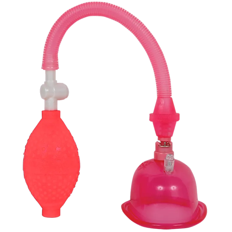 Pussy Pump with Curved Suction Chamber Pink Pussy Pump with Curved Suction Chamber Pink