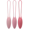 Silicone Kegel Trainer Set 3-Piece Pink Silicone Kegel Trainer Set 3-Piece Pink