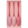 Silicone Kegel Trainer Set 3-Piece Pink Silicone Kegel Trainer Set 3-Piece Pink