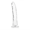 9 Inch RealRock Clear Suction Cup Dildo