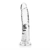 9 Inch RealRock Clear Suction Cup Dildo