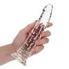 9 Inch RealRock Clear Suction Cup Dildo