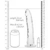 9 Inch RealRock Clear Suction Cup Dildo