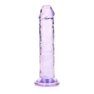 6 Inch RealRock Suction Cup Dildo Purple