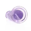 6 Inch RealRock Suction Cup Dildo Purple
