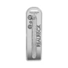 13 Inch RealRock Crystal Clear Dual-Ended Double Dildo Clear