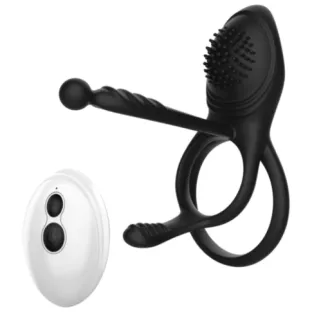 Octopussy Vibrating Cock Ring & Clit Stimulator with Remote