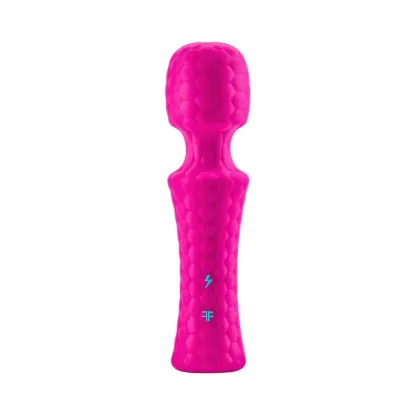 Ultra Wand Mini Textured Vibrator Pink