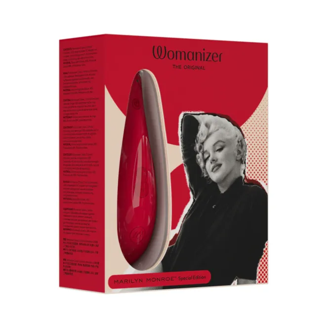 Womanizer Marilyn Monroe™ Special Edition Clitoral Suction Stimulator Red