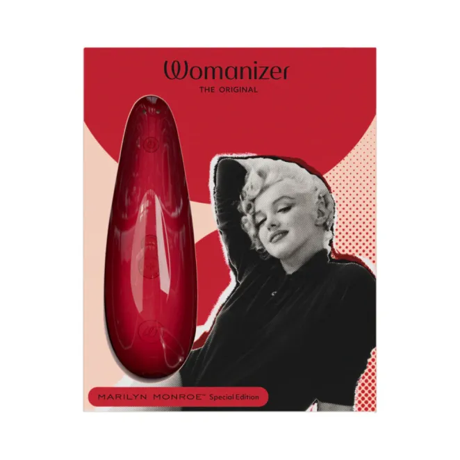 Womanizer Marilyn Monroe™ Special Edition Clitoral Suction Stimulator Red