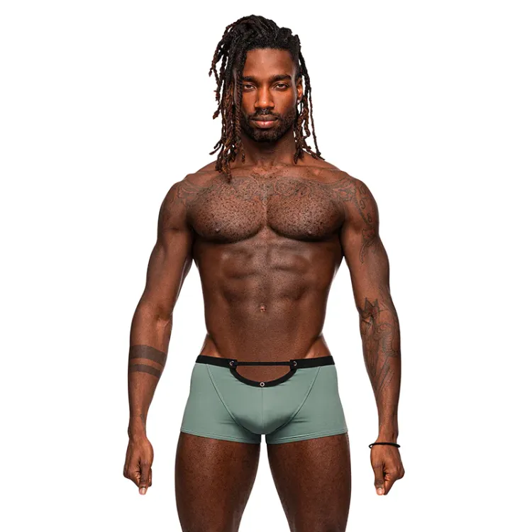 Male Power Magnificence Mini Boxer Short Jade (83963) | SlipDix.com