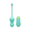 ROMP Cello Remote-Controlled Silicone G-Spot Egg Vibrator Teal