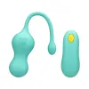ROMP Cello Remote-Controlled Silicone G-Spot Egg Vibrator Teal ROMP Cello Remote-Controlled Silicone G-Spot Egg Vibrator Teal