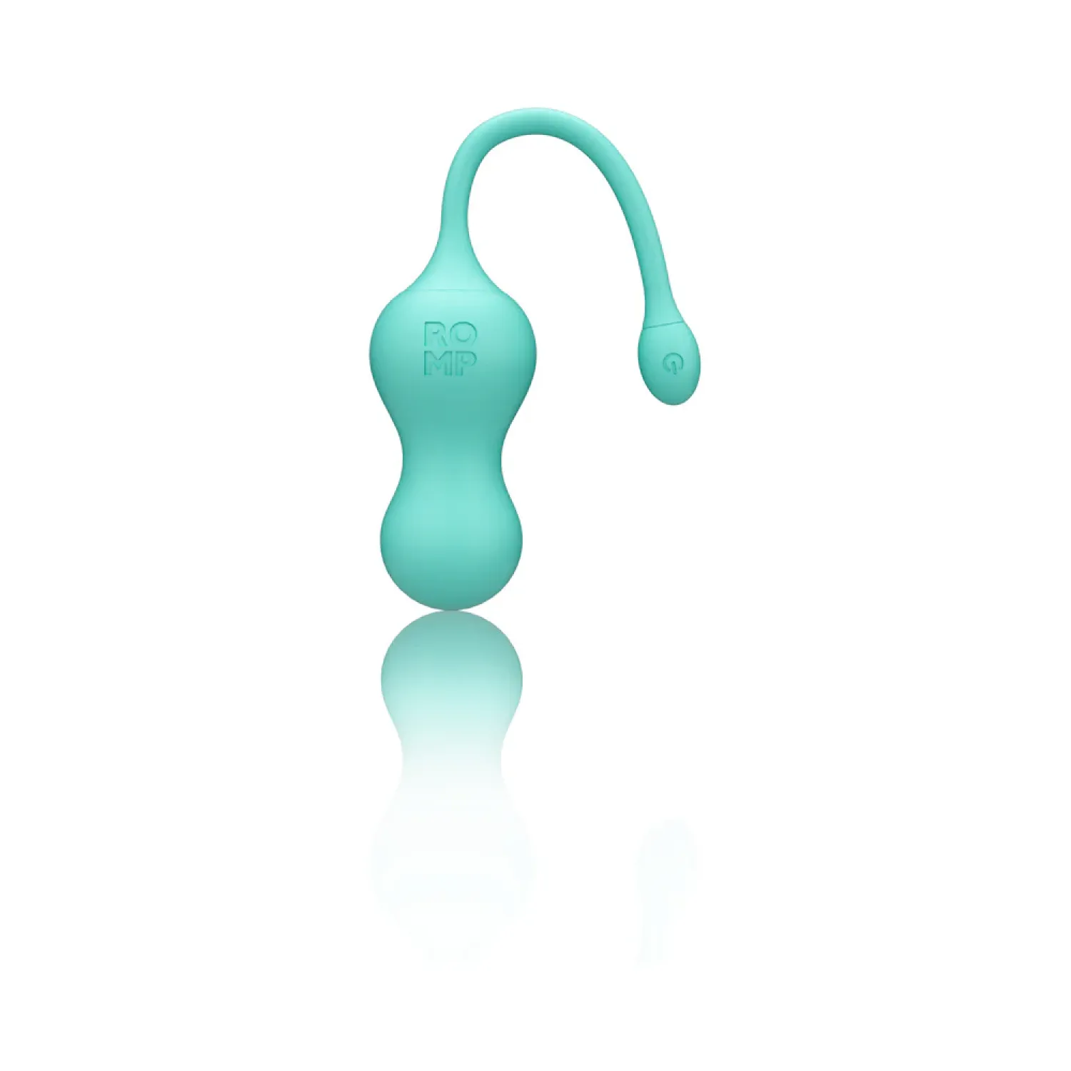 ROMP Cello Remote-Controlled Silicone G-Spot Egg Vibrator Teal