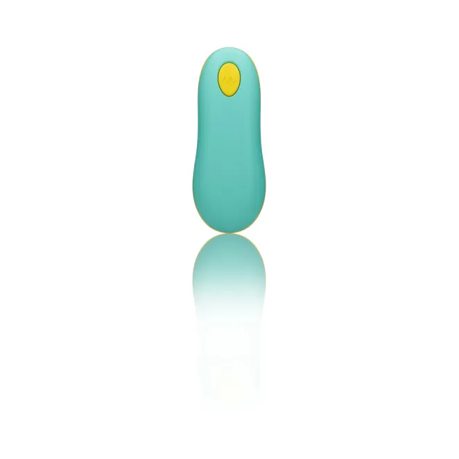 ROMP Cello Remote-Controlled Silicone G-Spot Egg Vibrator Teal