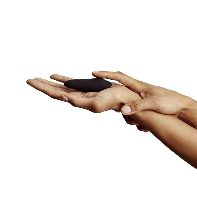 We-Vibe Moxie+ Remote-Controlled Silicone Wearable Clitoral Vibrator Black