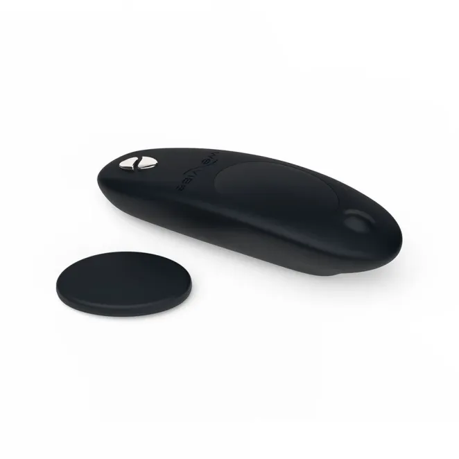We-Vibe Moxie+ Remote-Controlled Silicone Wearable Clitoral Vibrator Black