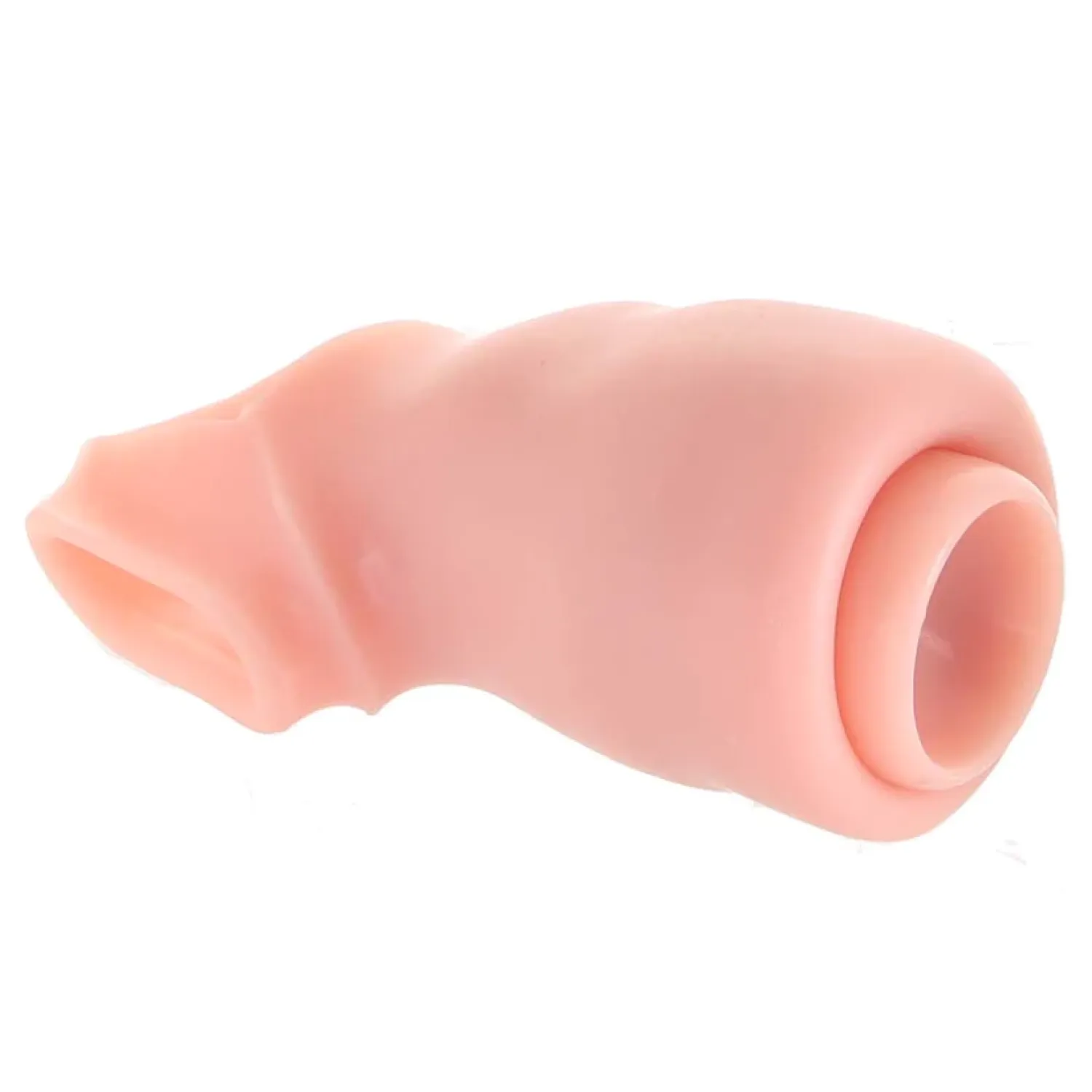 X-tensions Elite 6 in. Silicone Extension with Strap & 2 in. Extender Beige