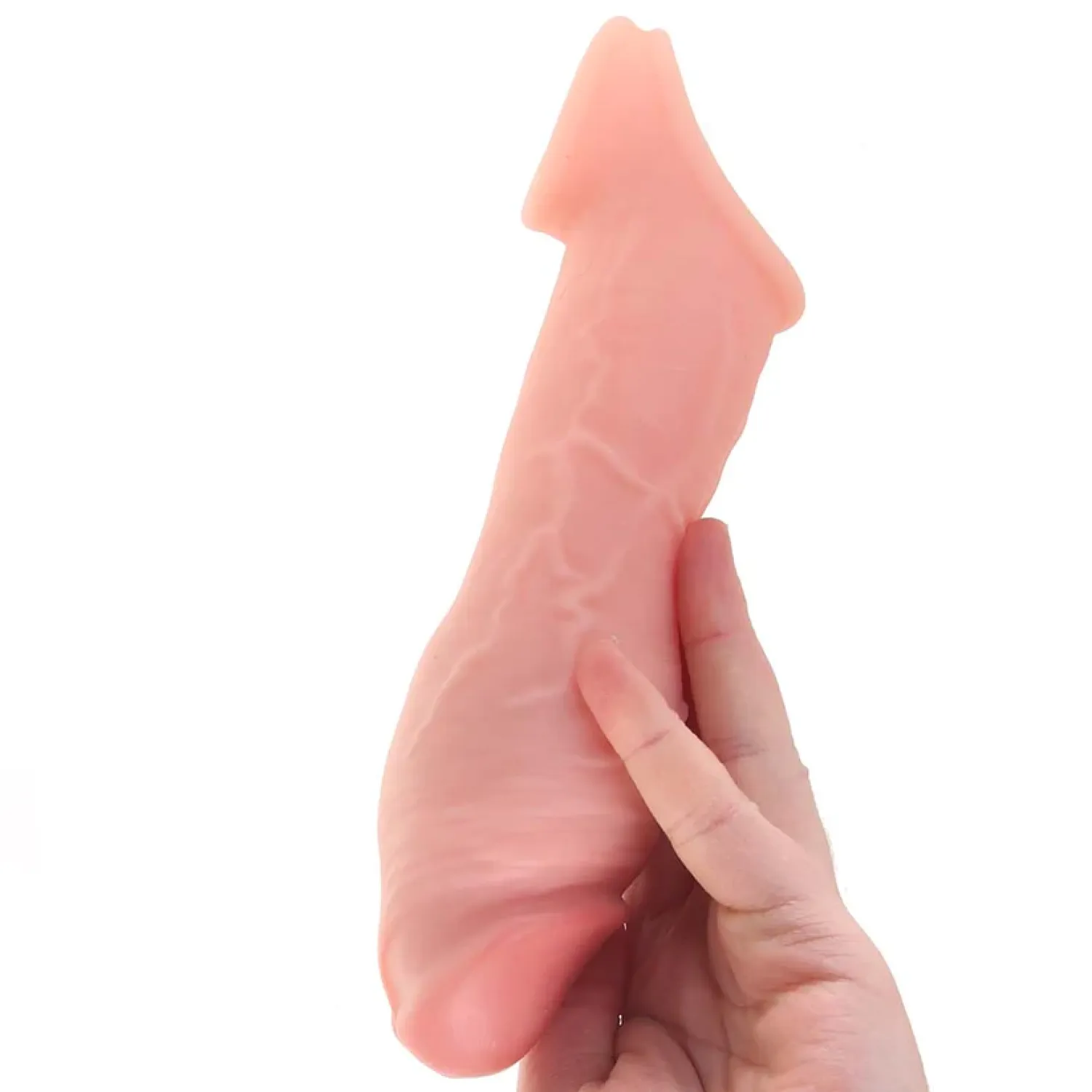 X-tensions Elite 6 in. Silicone Extension with Strap & 2 in. Extender Beige