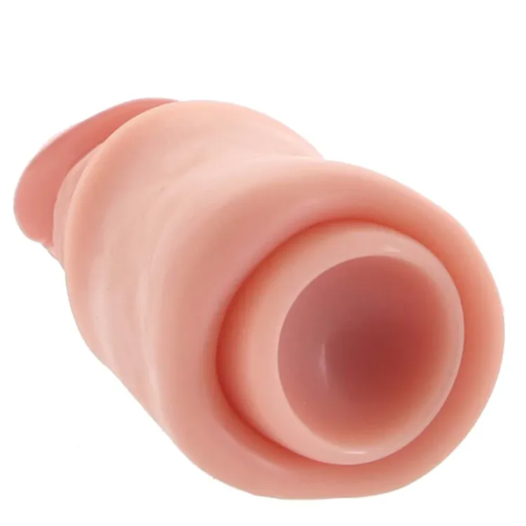 X-tensions Elite 7 in. Silicone Sleeve with 1 in. Extender Beige X-tensions Elite 7 in. Silicone Sleeve with 1 in. Extender Beige