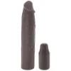 X-tensions Elite 9 in. Silicone Mega Extension Sleeve with 3 in. Extender Brown X-tensions Elite 9 in. Silicone Mega Extension Sleeve with 3 in. Extender Brown
