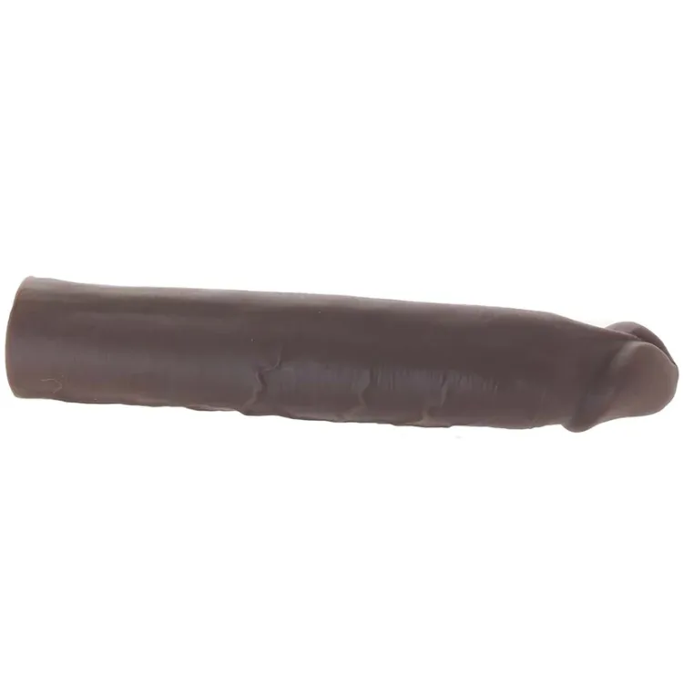 X-tensions Elite 9 in. Silicone Mega Extension Sleeve with 3 in. Extender Brown X-tensions Elite 9 in. Silicone Mega Extension Sleeve with 3 in. Extender Brown