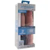 X-tensions Elite 9 in. Silicone Mega Extension Sleeve with Remote-Controlled 3 in. Vibrating Extender Beige X-tensions Elite 9 in. Silicone Mega Extension Sleeve with Remote-Controlled 3 in. Vibrating Extender Beige