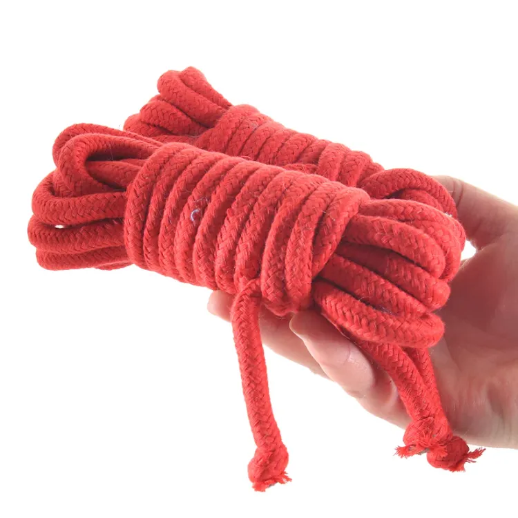 Amor 2-Piece Bondage Rope Set – 15 ft. Each (30 ft. Total) Red
