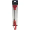Amor Crop Heart-Shaped Dual-Ended Flogger Red Amor Crop Heart-Shaped Dual-Ended Flogger Red