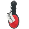 Amor Dual-Sided Paddle Red Faux Fur & Faux Leather Amor Dual-Sided Paddle Red Faux Fur & Faux Leather