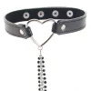Amor Adjustable Collar with Nipple Clamps Black Amor Adjustable Collar with Nipple Clamps Black