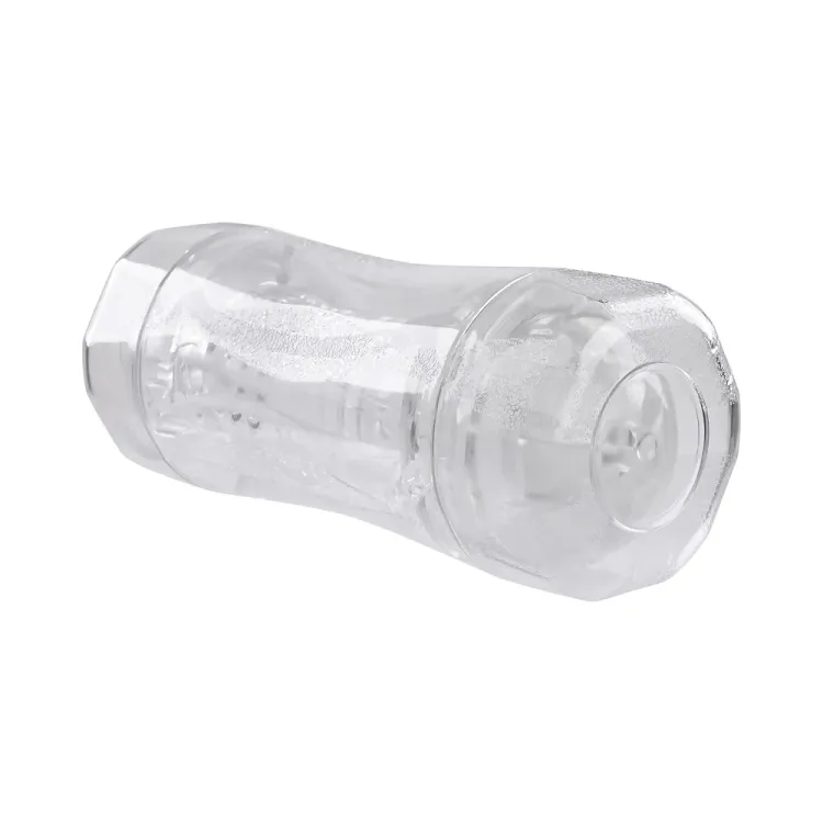 Double Fantasy Dual Entry Stroker Clear Double Fantasy Dual Entry Stroker Clear