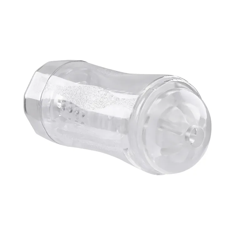 Double Fantasy Dual Entry Stroker Clear Double Fantasy Dual Entry Stroker Clear