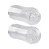 Double Fantasy Dual Entry Stroker Clear Double Fantasy Dual Entry Stroker Clear