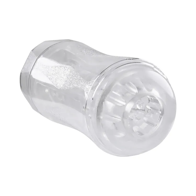 Double Fantasy Dual Entry Stroker Clear Double Fantasy Dual Entry Stroker Clear