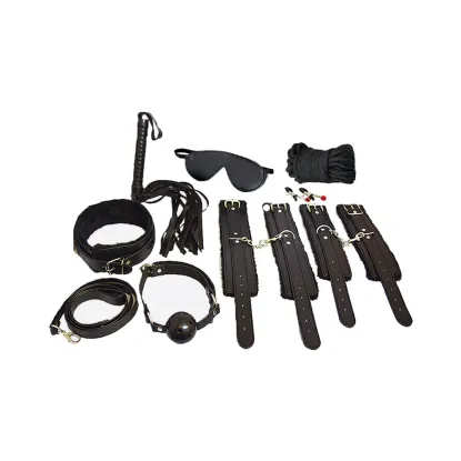 Ple'sur Everything Bondage Play Kit (12 Piece)