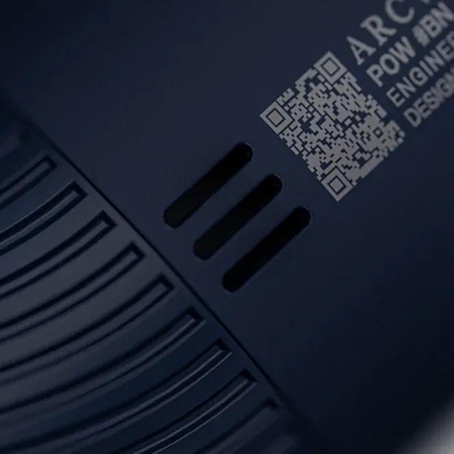 Arcwave Pow Silicone Dual-Entrance Suction Control Male Masturbator Blue