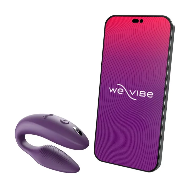 We-Vibe Sync 2 App-Controlled Silicone Couples Vibrator We-Vibe Sync 2 App-Controlled Silicone Couples Vibrator