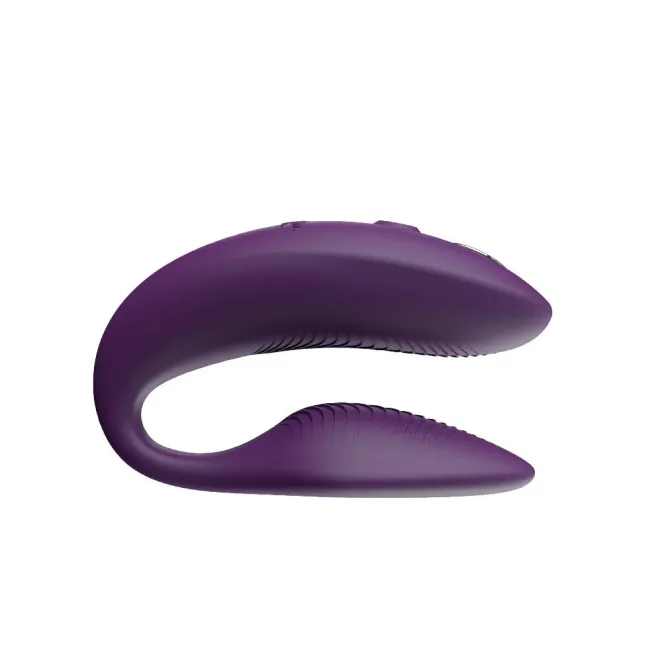 We-Vibe Sync 2 Remote Control and App Rechargeable Couple's Vibrator Purple
