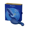 Womanizer Duo 2 Rechargeable Silicone G-Spot and Clitoral Stimulator Blue