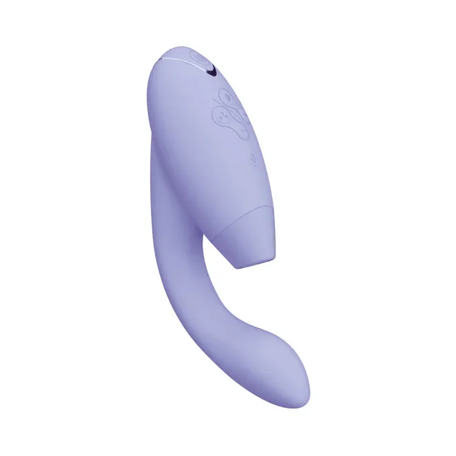 Womanizer Duo 2 Rechargeable Silicone G-Spot and Clitoral Stimulator Purple